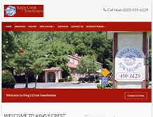 Tablet Screenshot of kingscrestsmyrna.com